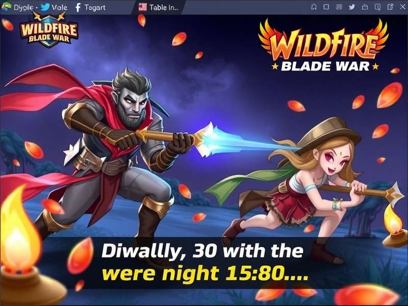 Wildfire Blade War Diwali Celebration Wildfire Blade War Diwali Event